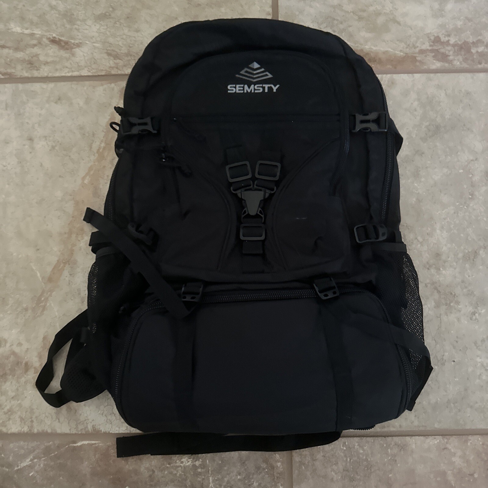 Hiking Backpack, 40L+10L Expandable Travel Backpack Flight Approved, Camping, Tr-image