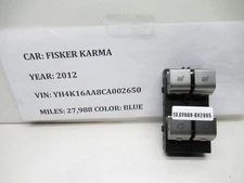 2012 Fisker Karma Window Seat Heater Climate Controls Switch C131180202001 OEM