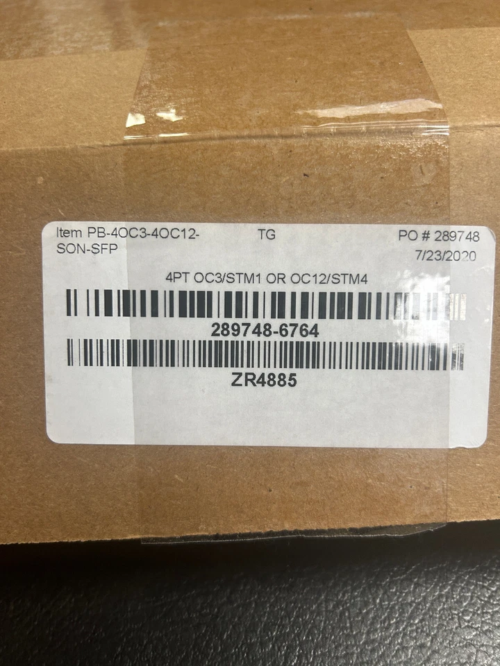 JUNIPER *NEW* PB-4OC3-4OC12-SON-SFP - Image 2 of 3