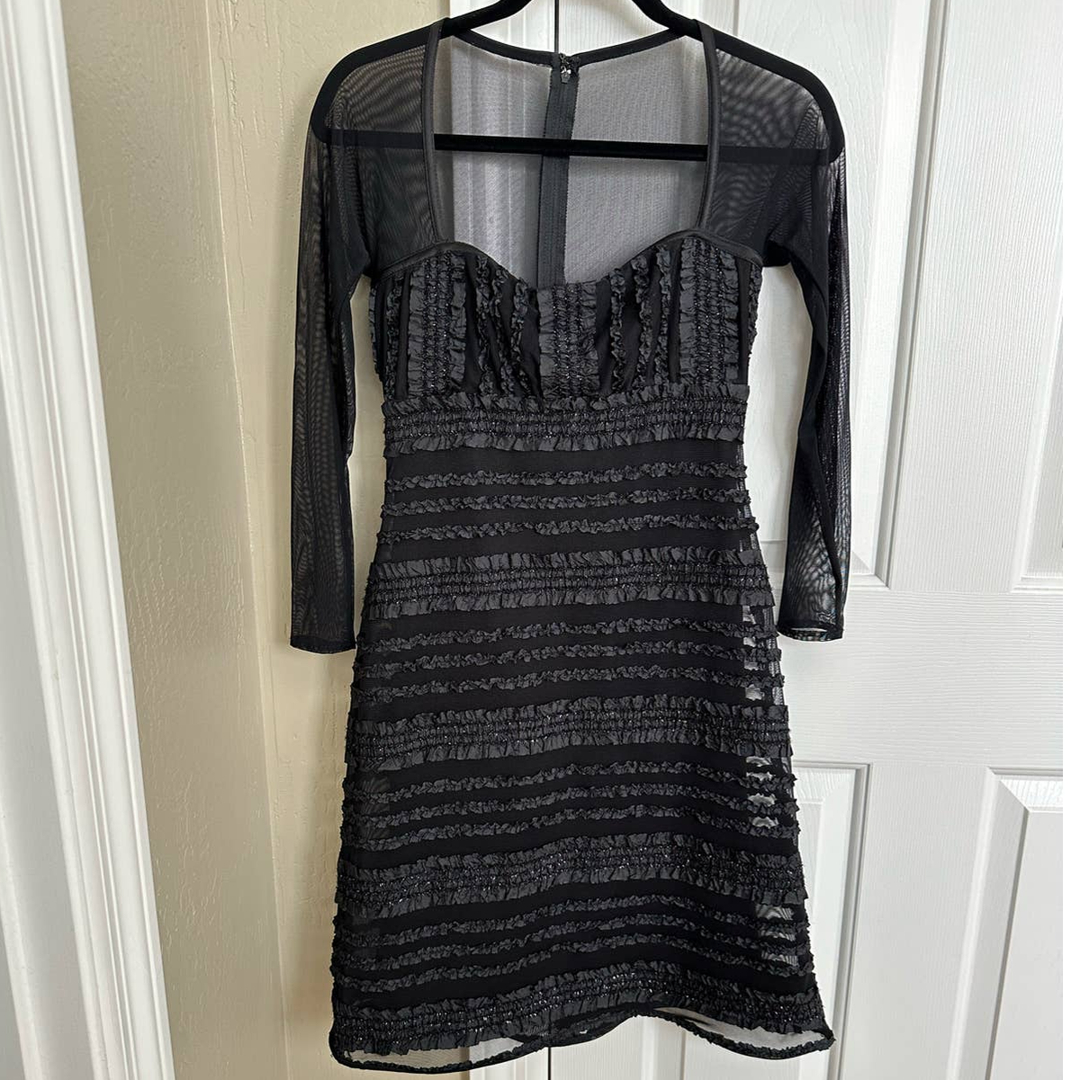 Tadashi Petite Vintage 90s black dress Neiman Marcus | eBay