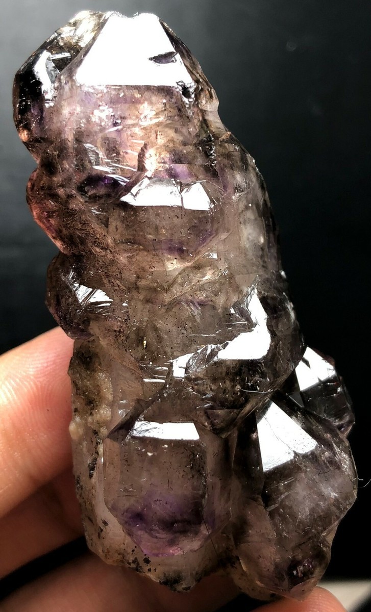 87g 1PC Diamond Grade ! Super Seven Skeletal Amethyst Quartz