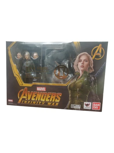 Bandai S.H.Figuarts Avengers Infinity War Viuda Negra con efecto explosión