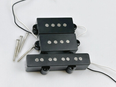 SET Jazz Bass 4 Strings Bass Pickups PB JB Bass Pickups
