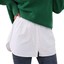 Gonna Finta Da Donna In Cotone – Finto Colpo Di Camicia, Stile A-Line, Strisce