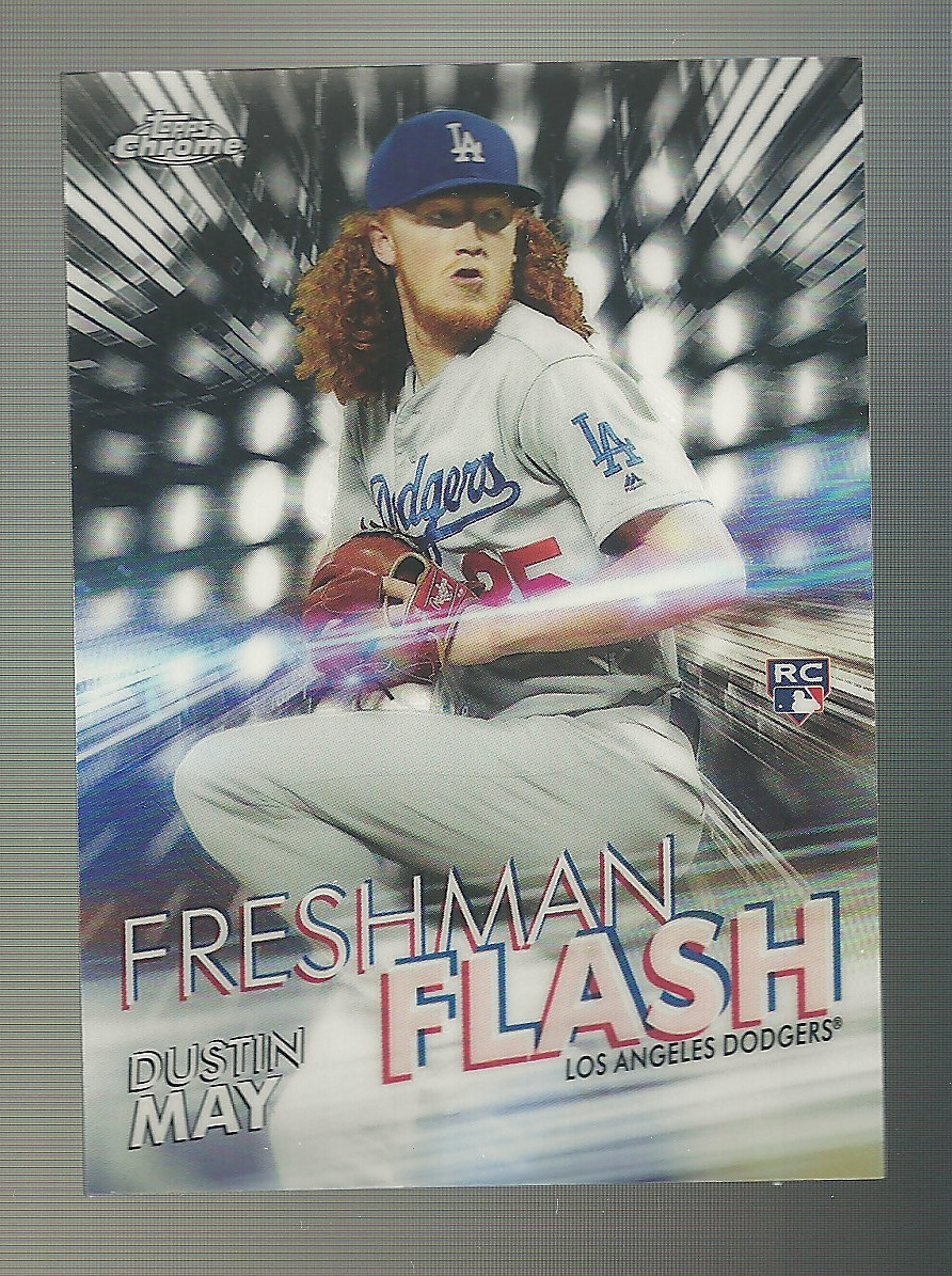 2020 Topps Chrome - Freshman Flash #FF-4 Dustin May (RC)