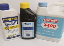 Fernox / Sentinel / Calmag Central Heating Inhibitor Cleaner Leak Sealer 
