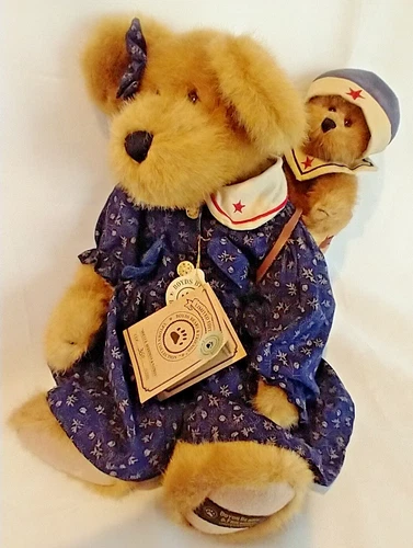 Boyds Bear Molly B. Berriman and Nathan 14" 1999 Retired Jointed Plush w/Tag