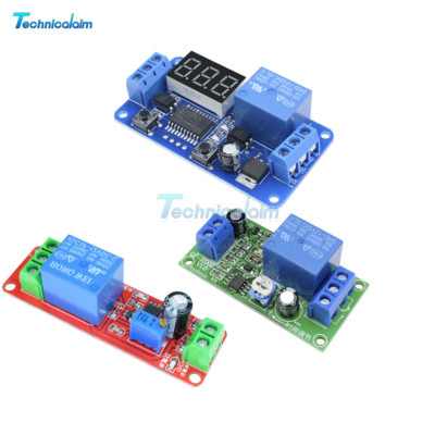 DC 12V NE555 Delay Time Relay Timer Switch Adjustable Module Digitla LED Display
