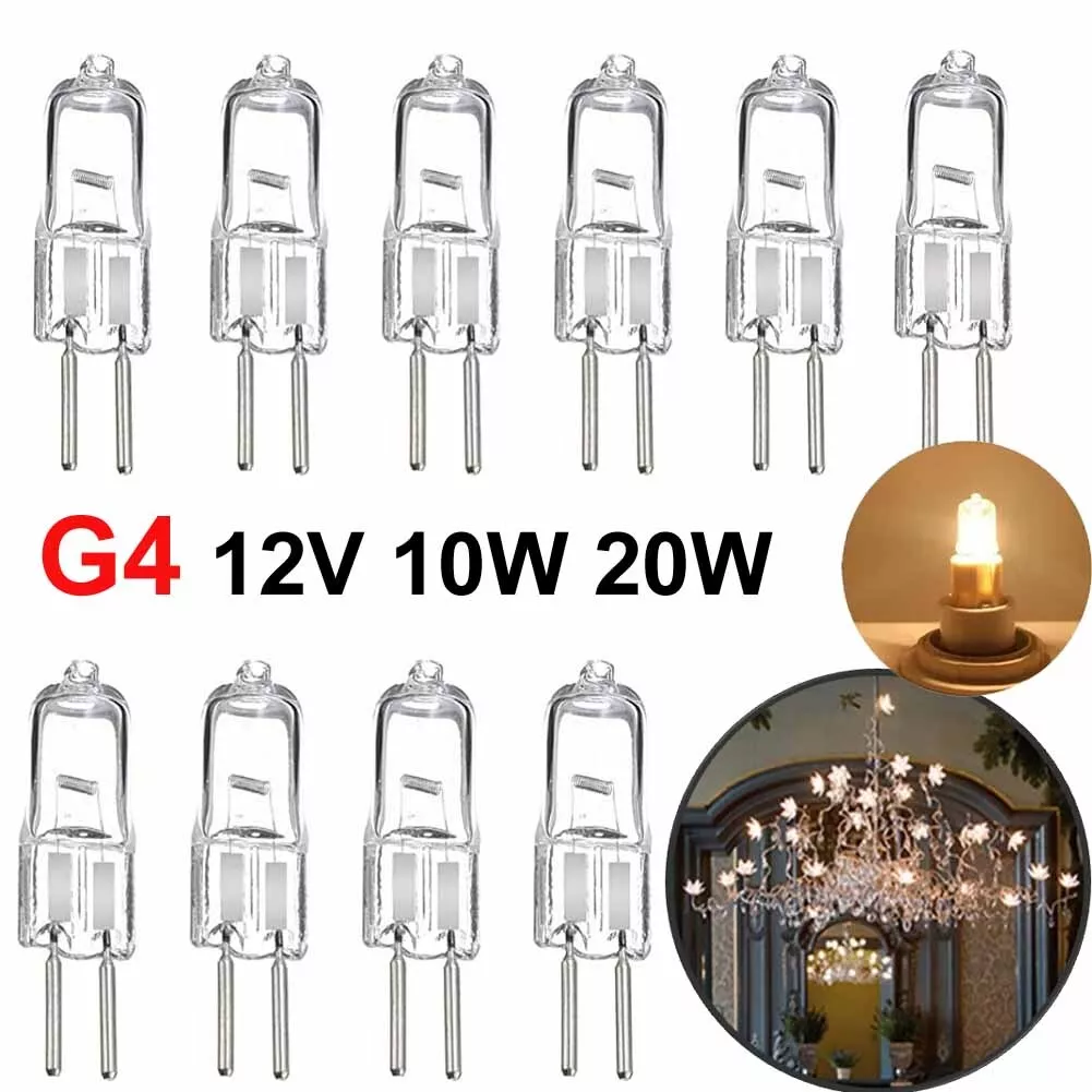 10X G4 Halogen Capsule LED Light Bulb Replace Bulbs Lamps AC 2Pin