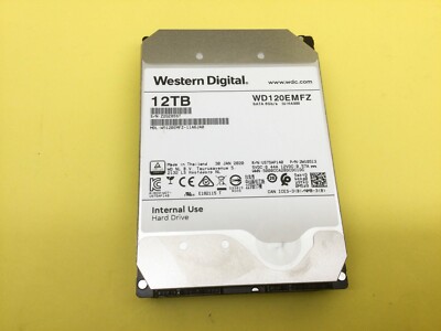 WDC WD120EMAZ-11BLFA0 12TB HDD 本体 WD 12TB 5400 RPM SATA 6Gb/s 3.5in Internal Hard Drive WD120EMFZ | eBay