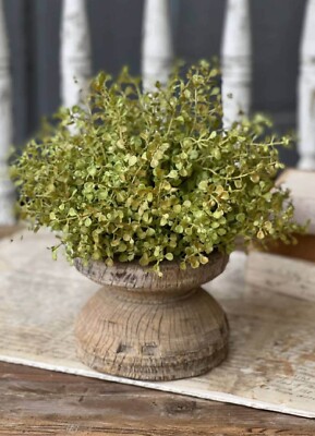 7'' Baby's Grass Half Sphere Floral Accent Decor