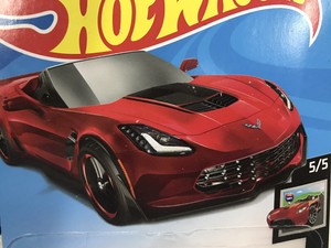 hot wheels corvette c7 zo6 convertible