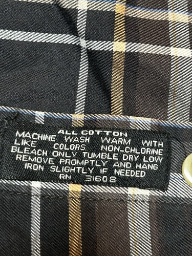 Camisa Jos A Bank Travelers Collection Para Hombres M Marrón A Cuadros Manga Larga Con Botones - Imagen 5 de 8