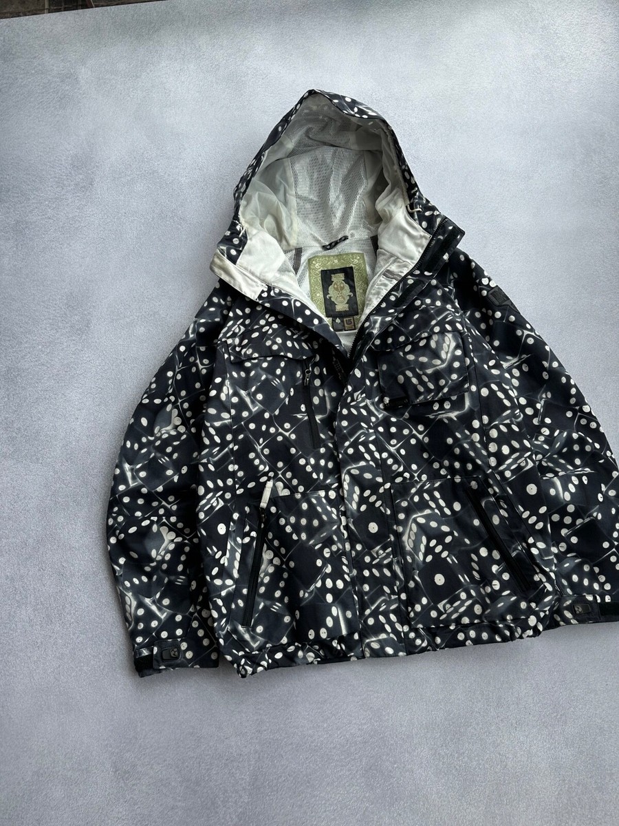 BURTON　RONIN チェック柄 フード付きジャケットl VTG Burton Ronin Snowboard Multipocket Dice Logos Jacket | eBay