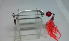Vtg Cole Industries WHIRLIGIG Silver 1 3/4" Wiggler/Spinning Spoon Fishing Lure