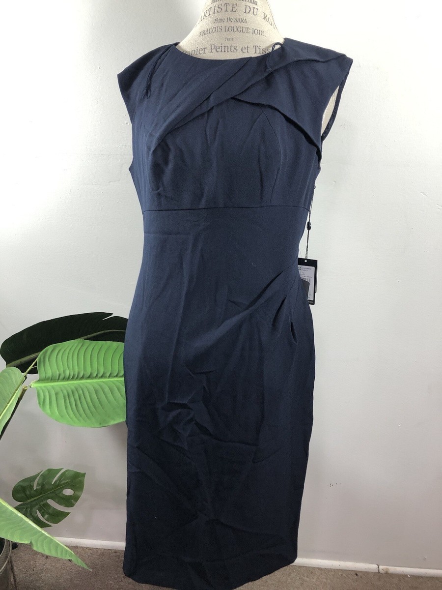 white christmas dresses Classy Cocktail Dresses,Dark Navy Cocktail Dress,Unique Cocktail  Dress,CD00026 main image 0