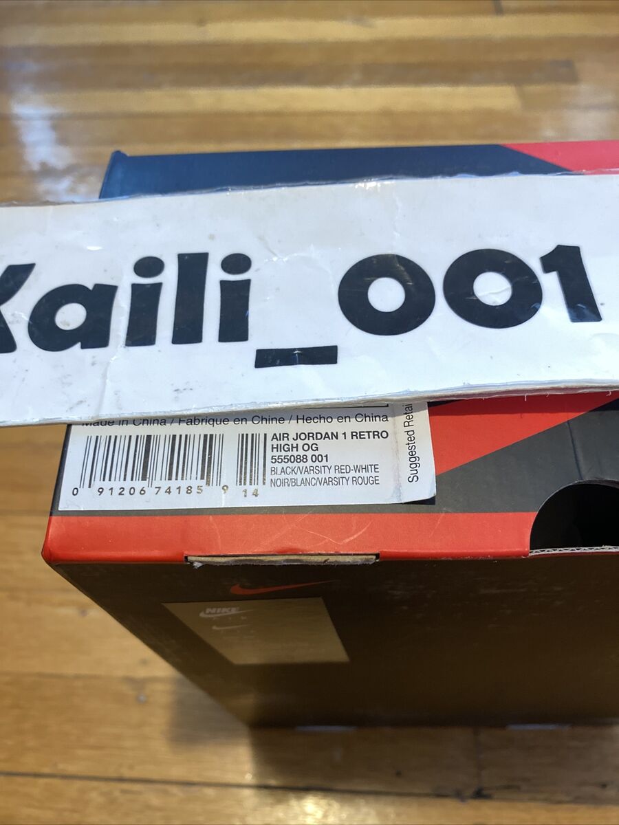 Nike Air Jordan 1 Retro High OG Banned 555088-001 Bred 2016 Nike Air Jordan 1 Retro High OG Banned 555088-001 Bred 2016