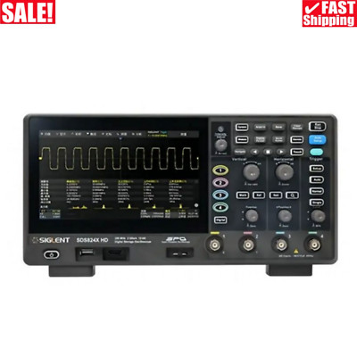 12Bit High Resolution 2GSa/s Sampling Digital Oscilloscope with 7'' Touch Screen