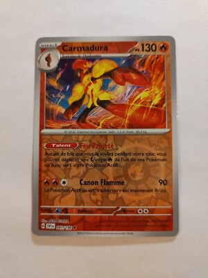 Pokemon Karte - Carmadura Reverse 041/198 - Scharlach und Lila EV1