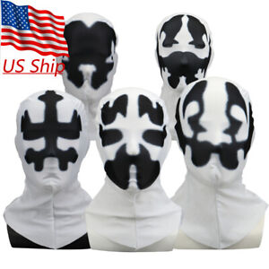 Rorschach Mask Watchman Sturmhaube Cosplay Costume Headgear Full Face Mask T4 