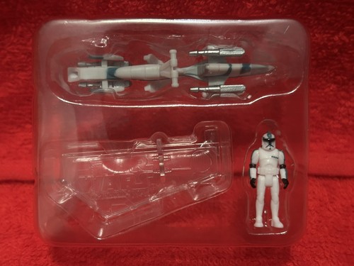 Star Wars Micro Galaxy Squadron Scout Series 7 Yellow & Blue Clones CHASE RARE - Picture 3 of 4
