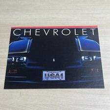 1983 Chevrolet Camaro Cavalier Chevette Citation Dealer Sales Brochure Catalog