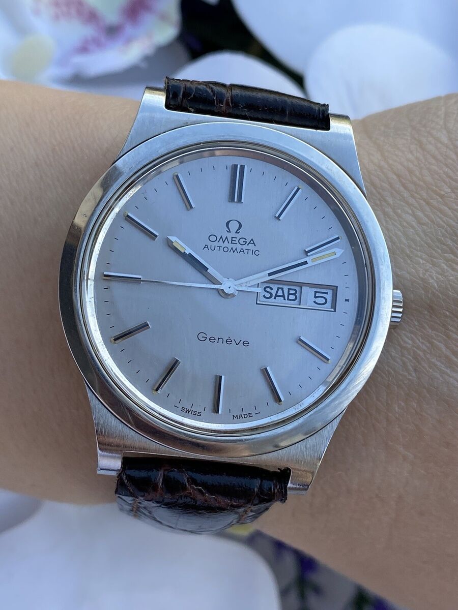 Omega Geneve Watch Automatic Day Date Cal.1022 Mens 36.5mm Omega Geneve Watch Automatic Day Date Cal.1022 Mens 36.5mm