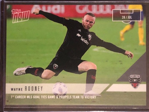 Wayne Rooney – Wayne Rooney MLS TOPPS NOW® Card 59 - Print Run: 86