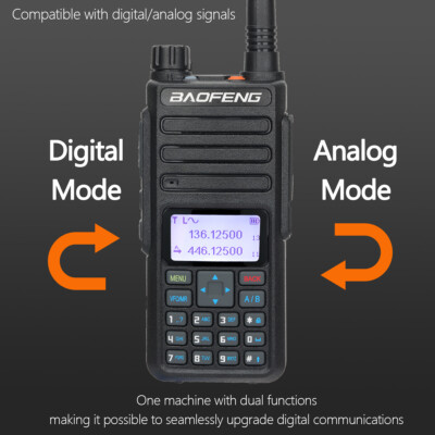 Baofeng DR-1801UV Dual Band DMR Digital Radio DM-1801 Updated With