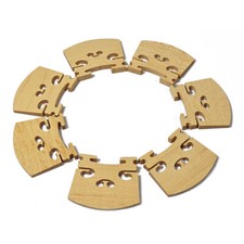 4/4 Full Size 10pcs Violin Bridge Natural Maple High Quality Violin Parts