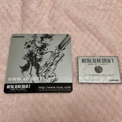 METAL GEAR SOLID 2 Optical Card Metal Gear Solid AS-IS | eBay