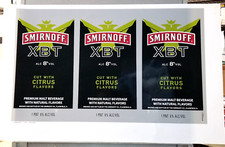 Smirnoff XBT Preproduction Advertising Art Wo...