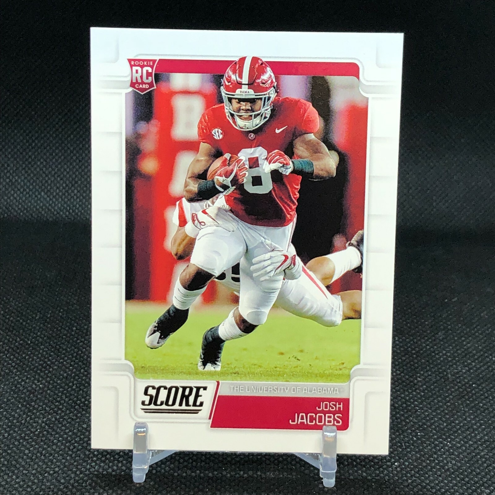 2019 Score #383 JOSH JACOBS RC - ALABAMA / LV RAIDERS