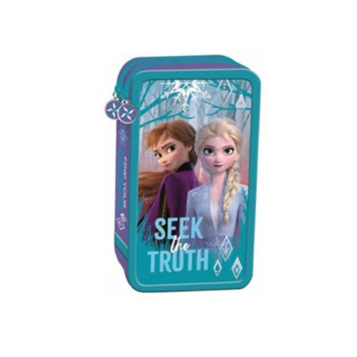 ST.MAJEWSKI Frozen II Federmappe Federmäppchen Mäppchen Federtasche Schüleretui gefüllt