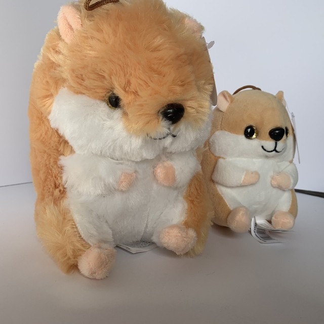 Nanco Belly Buddy Hamster Plush Brown Toy Tan Fat Doll Stuffed Animal 9â for sale online | eBay