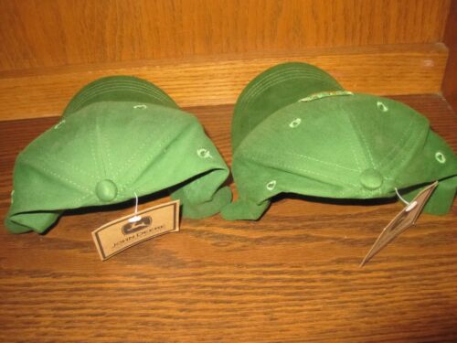 TWO John Deere Licensed Green Caps/Hats, Embroidered, Brand New With Tags - Picture 2 of 5