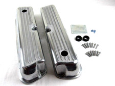 1962-1990 Small Block Ford 5.0l 289 302 Aluminum Valve Covers Polished E41201p