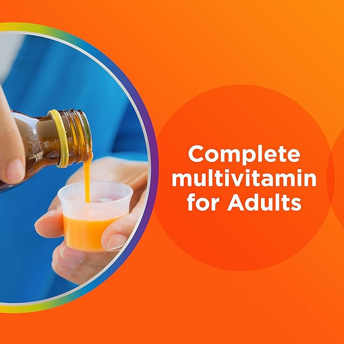 Centrum Liquid Multivitamin for Adults – Immune Support, Vegan | 8 fl oz
