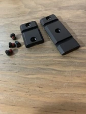 Savage Axis Warne Steel Scope Base Mounts