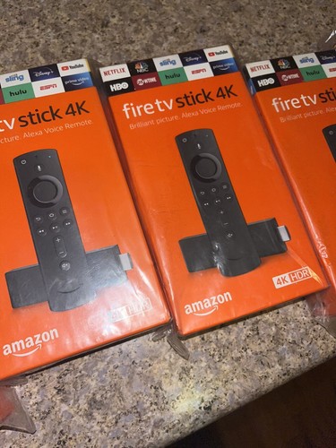 Amazon Fire TV Stick 4K Streaming Device with Alexa Voice Remote - Black