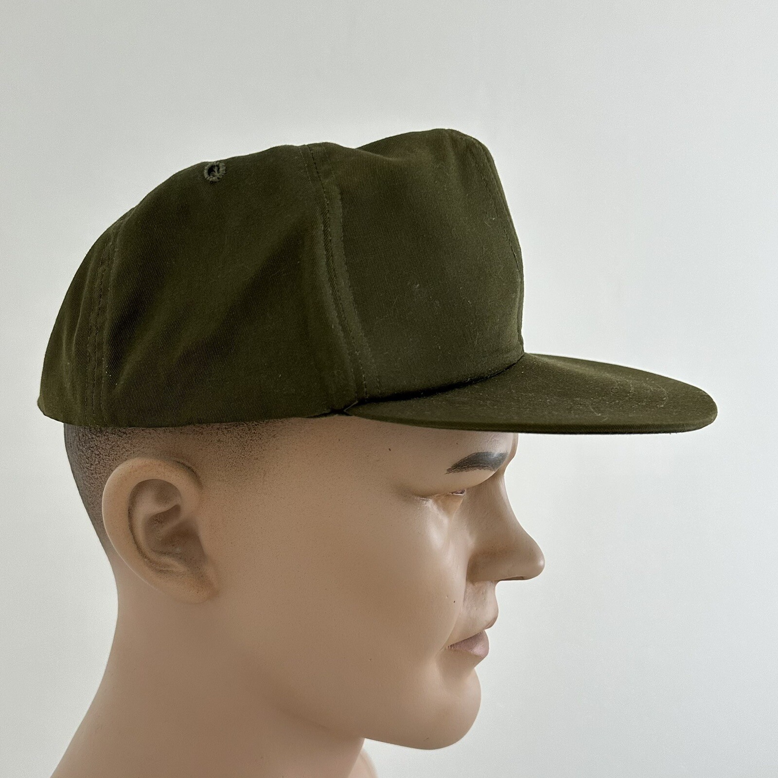 Vintage US Military Field Cap Hot Weather OG106 Baseball Hat Size 7 1/