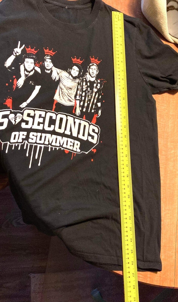 5Secoueds Of Summer 直筆サインTシャツ