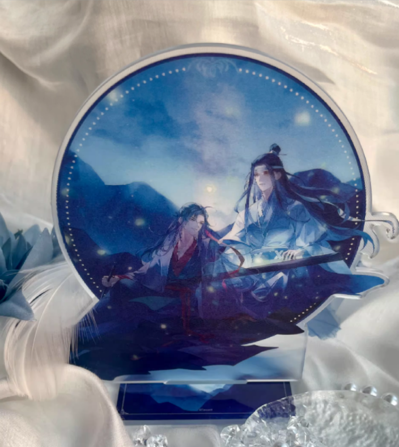 official Grandmaster of Demonic Cultivation Wei Wuxian Lan Wangji Acrylic Stand official Grandmaster of Demonic Cultivation Wei Wuxian Lan Wangji Acrylic Stand