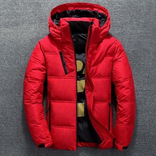 Chaqueta acolchada de invierno cálida para hombre Chaqueta a prueba de viento Abrigo térmico informal - Imagen 14 de 19