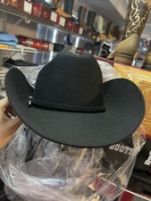 MEN'S WESTERN COWBOY RODEO HAT BLACK FELT STYLE COWBOY RIDING HAT TEXANA VAQUERA