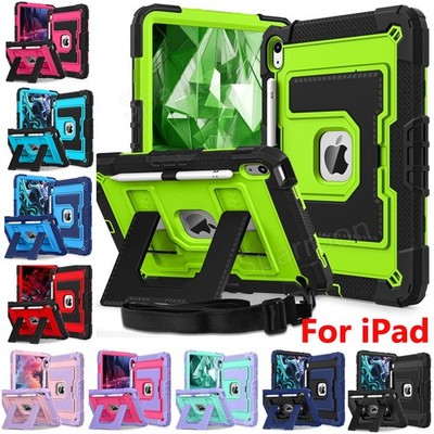 Schutz Hülle Für iPad A16 11/10/9/8/7/6/5. Gen Air Mini Kinder Ständer Hard Case
