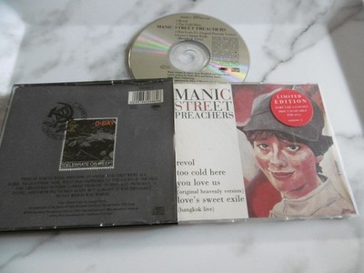 Manic Street Preachers Revol CD Single 1994 You Love Us Too Cold Here