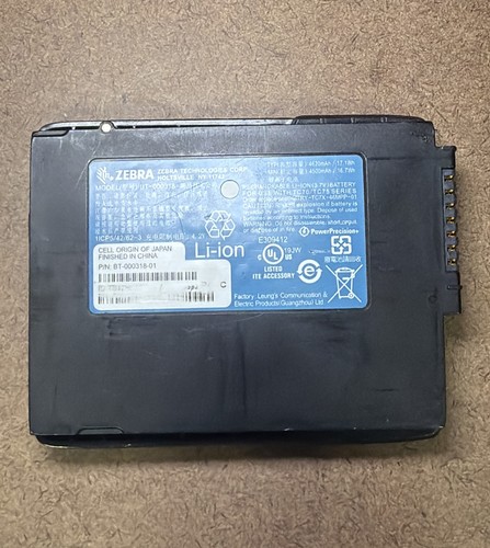 Battery For Zebra Symbol TC70 TC72 TC75 TC77 BT-000318 BTRY-TC7X-46MPP-01 USED!