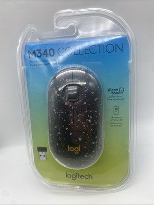 Logitech Wireless Mouse - M340 - Design Collection (Speckles)