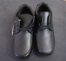 Josmo Basic Casual Boys Dress Shoes Oxford Black Big Kid Size 2 Wedding